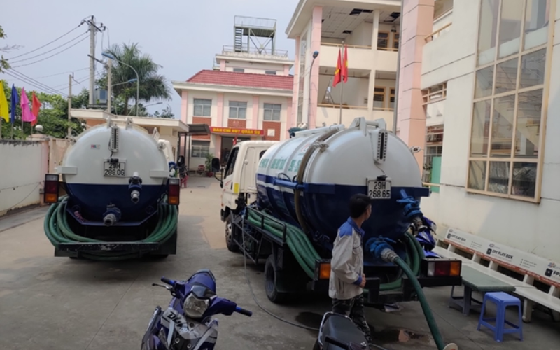 Hút Hầm Cầu Công Ty Xưởng Sản Xuất Pleiku