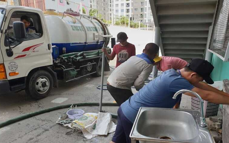 Hút Hầm Cầu Trường Học Bệnh Viện Pleiku