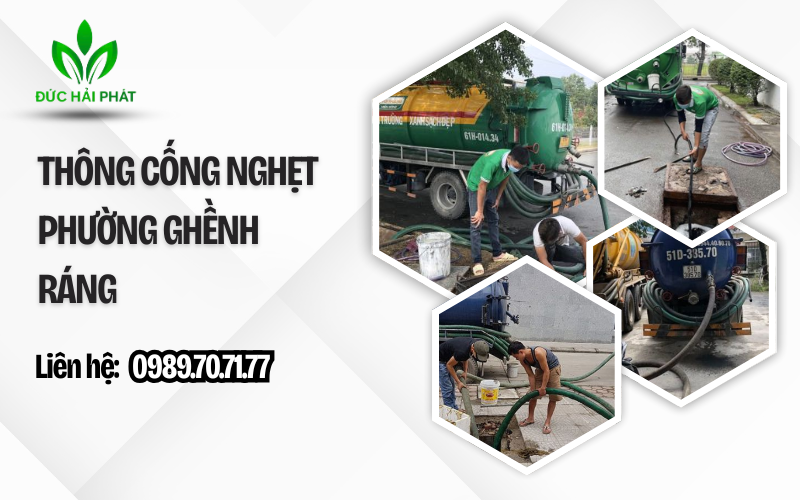 Thông cống nghẹt phường Ghềnh Ráng