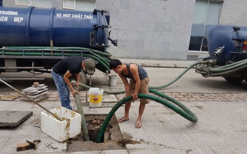 hút hầm cầu pleiku